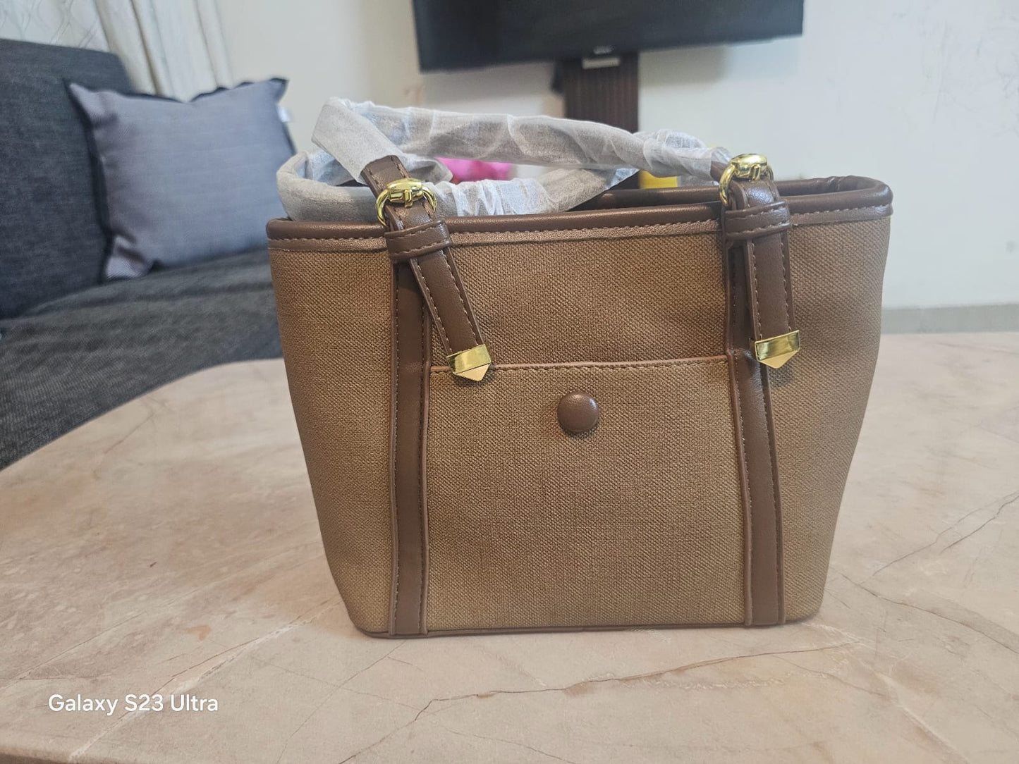 BROWN SMALL BAG