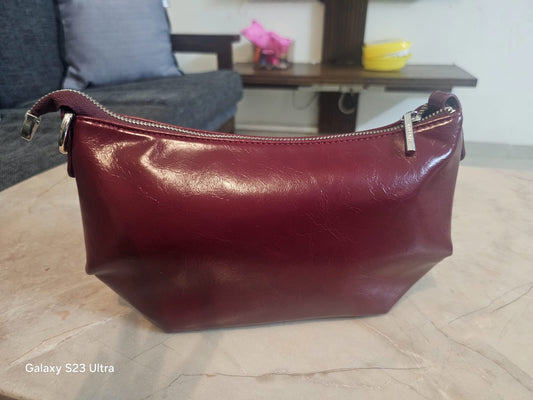 MAROON LEATHERATE