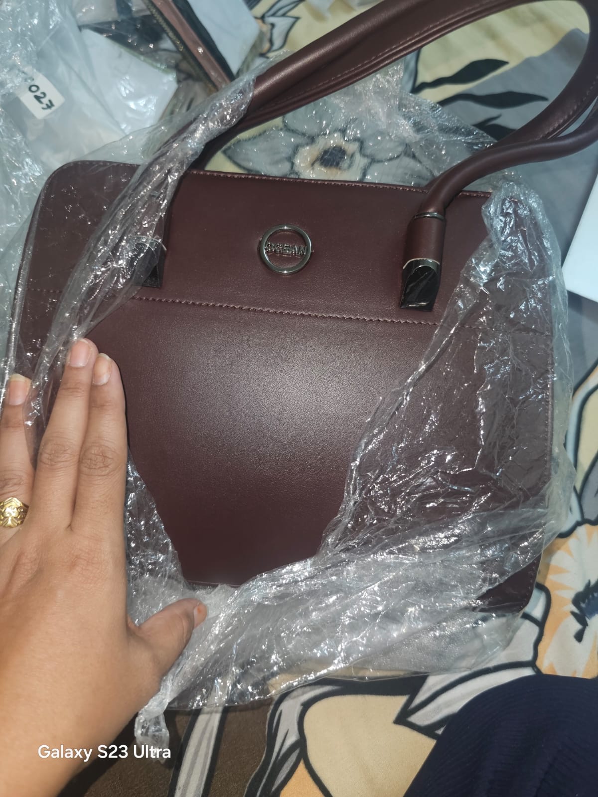 BROWN OCEAN BAG