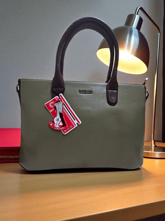 Executive Grey Laptop Handbag – Style That Works
